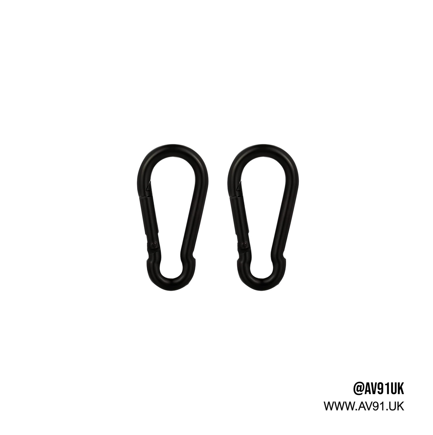 Black Carabiner Attachment | Pair