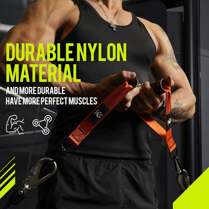 Orange Heavy Duty Handles | Pair