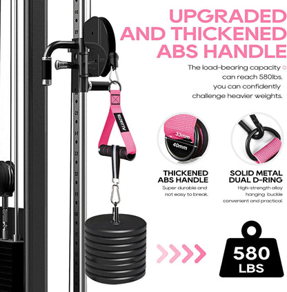 Pink Heavy Duty Handles | Pair