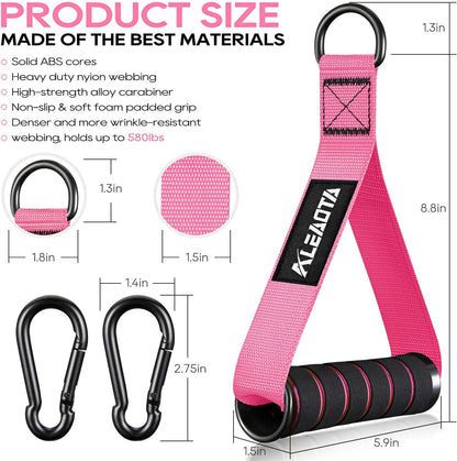 Pink Heavy Duty Handles | Pair