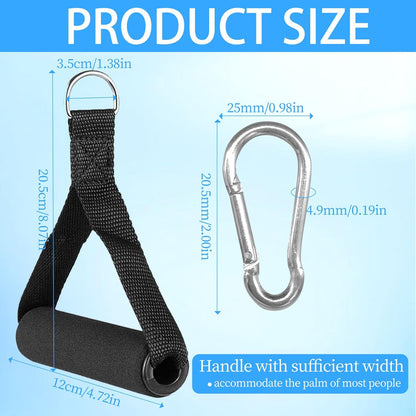 Black Foam Handles | Pair